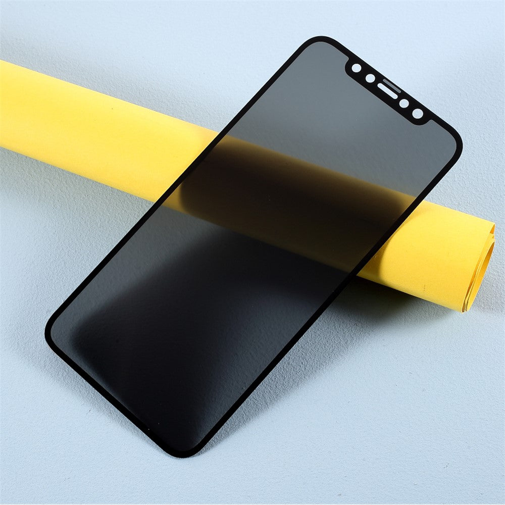 RURIHAI 0.26 mm 360 graders beskyttende fuldklæbende skærmbeskyttelse af hærdet glas mod kig for iPhone XR/11 6,1 tommer