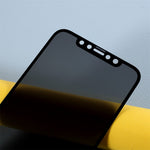 RURIHAI 0.26 mm 360 graders beskyttende fuldklæbende skærmbeskyttelse af hærdet glas mod kig for iPhone XR/11 6,1 tommer