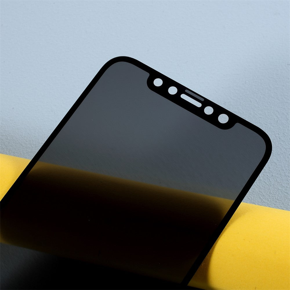 RURIHAI 0.26 mm 360 graders beskyttende fuldklæbende skærmbeskyttelse af hærdet glas mod kig for iPhone XR/11 6,1 tommer