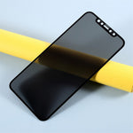 RURIHAI 0.26 mm 360 graders beskyttende fuldklæbende skærmbeskyttelse af hærdet glas mod kig for iPhone XR/11 6,1 tommer