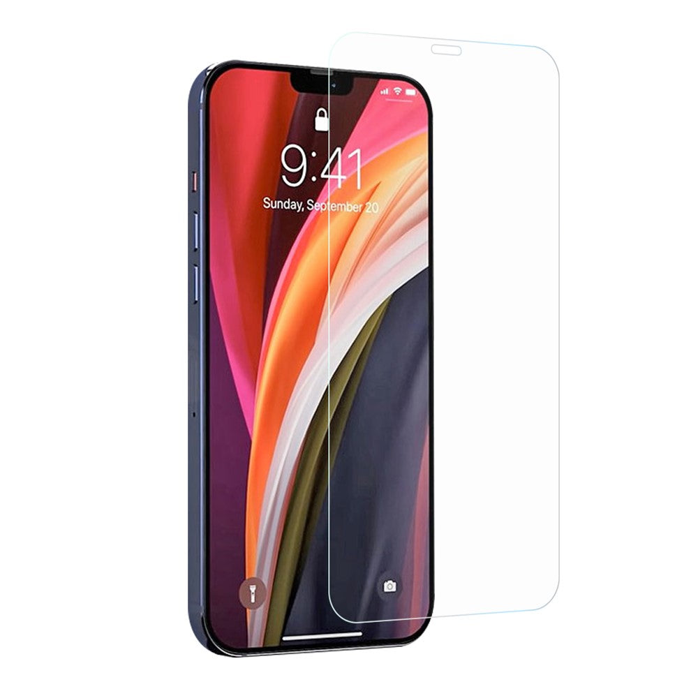 0,33 mm klart skærmbeskyttelsesglas (kantlim) til iPhone 12 Pro/12 Max 6,1 tommer