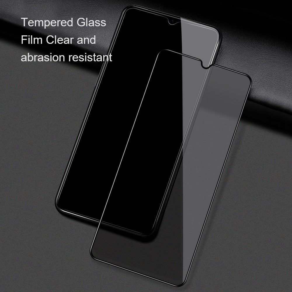 AMORUS Silke Print Dobbelt Forsvar Hærdet Glas Film til Samsung Galaxy S20 FE 4G / FE 5G / S20 Lite / S20 FE 2022, HD Fuld Lim Fuld Størrelse Skærmbeskytter