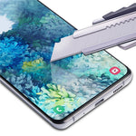 MOCOLO för Samsung Galaxy S20 FE 4G / FE 5G / S20 Lite / S20 FE 2022 Härdat Glas Skärmskydd Heltäckande Lim Heltäckande Silkestryckfilm