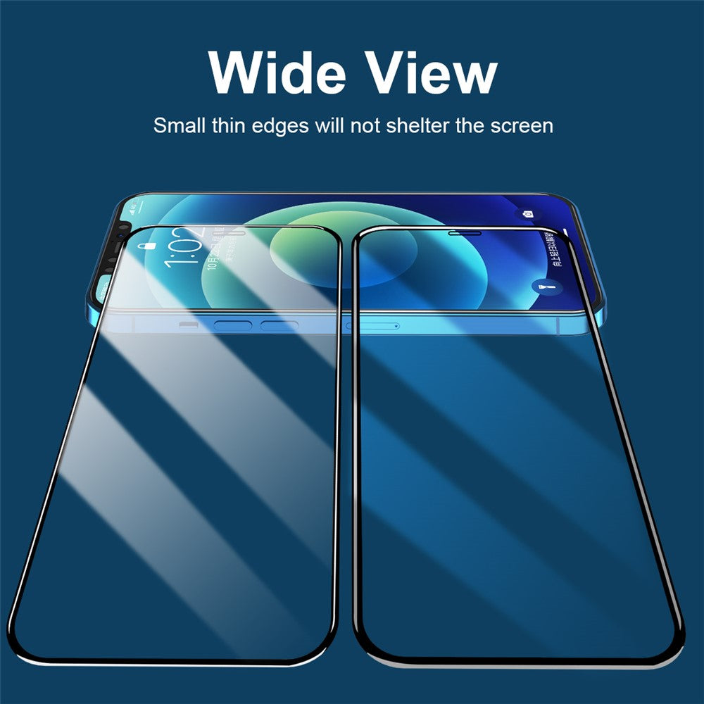 5PCS / Set ENKAY HAT PRINCE 0.26mm 9H 2.5D Full Glue Full Screen Coverage Tempered Glass Screen Protector for iPhone 12 Pro Max