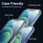 5PCS / Set ENKAY HAT PRINCE 0.26mm 9H 2.5D Full Glue Full Screen Coverage Tempered Glass Screen Protector for iPhone 12 Pro Max