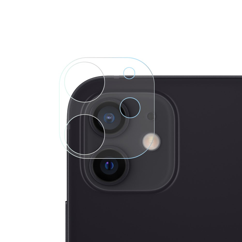 RURIHAI 3D Fuld Dækning Hærdet Glas Kamera Linsebeskytter til iPhone 12 Mini