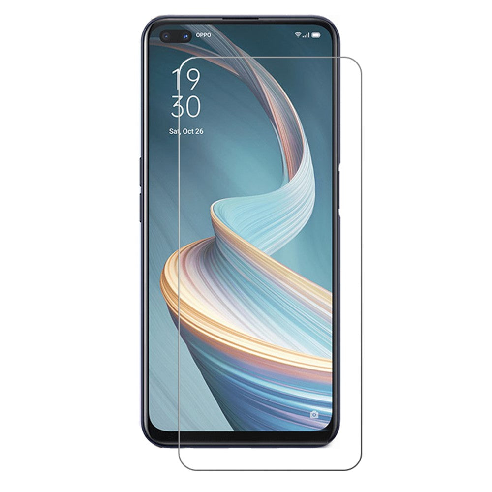 Skærmfilm til Oppo Reno4 Z 5G HD Klar 0,3mm Hærdet Glas Skærmbeskytter Buet Kant