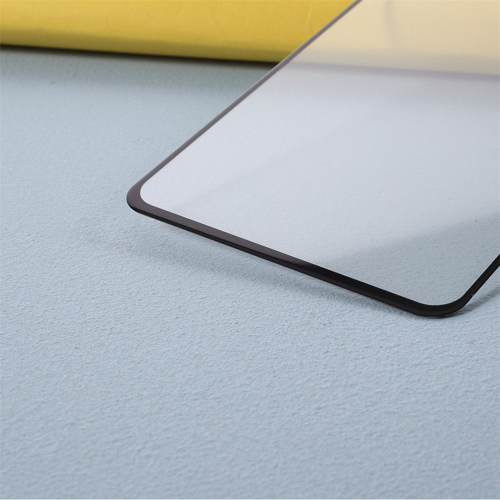 Silketrykt Hærdet Glas (Fuld Lim) til Samsung Galaxy A42 5G Skærmbeskytter