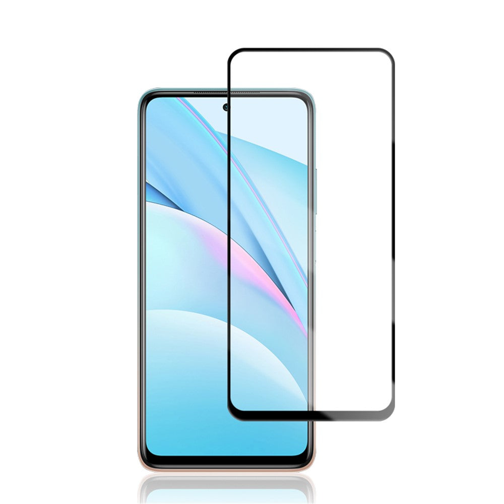 MOCOLO Full Glue Full Cover Silk Printing Tempered Glass Screen Protector for Xiaomi Mi 10T Lite 5G / Redmi Note 9 Pro 5G / Mi 10i 5G