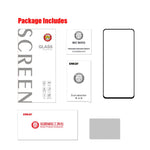 HAT PRINCE Full Glue Full Covering Tempered Glass Protector for Samsung Galaxy A42 5G 0.26mm 9H 2.5D Screen Film