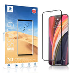 MOCOLO Full Coverage Film for iPhone 12 Pro Max Tempered Glass Screen Protector Full Glue Black