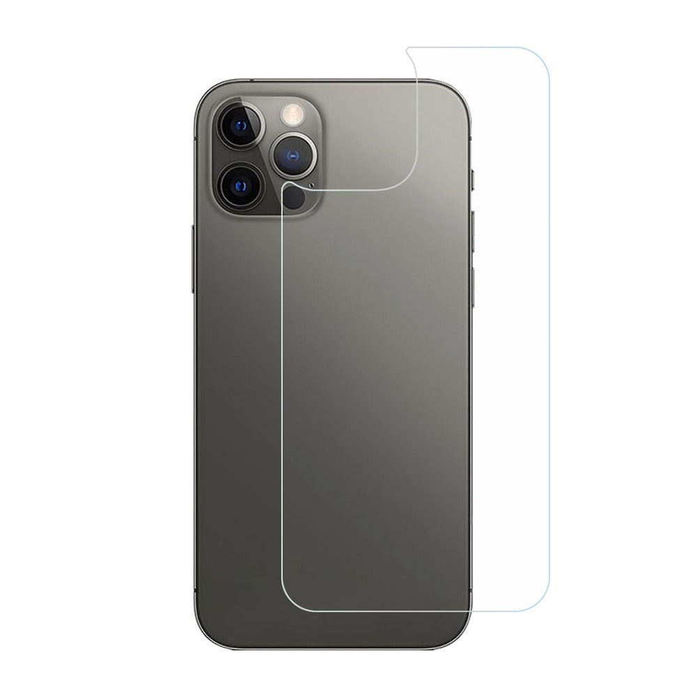 High-Quality Arc Edges Tempered Glass Back Film for iPhone 12 Pro Max