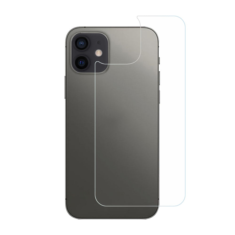 Högkvalitativ Arc Edges härdat glas skyddande bakfilm för iPhone 12 mini