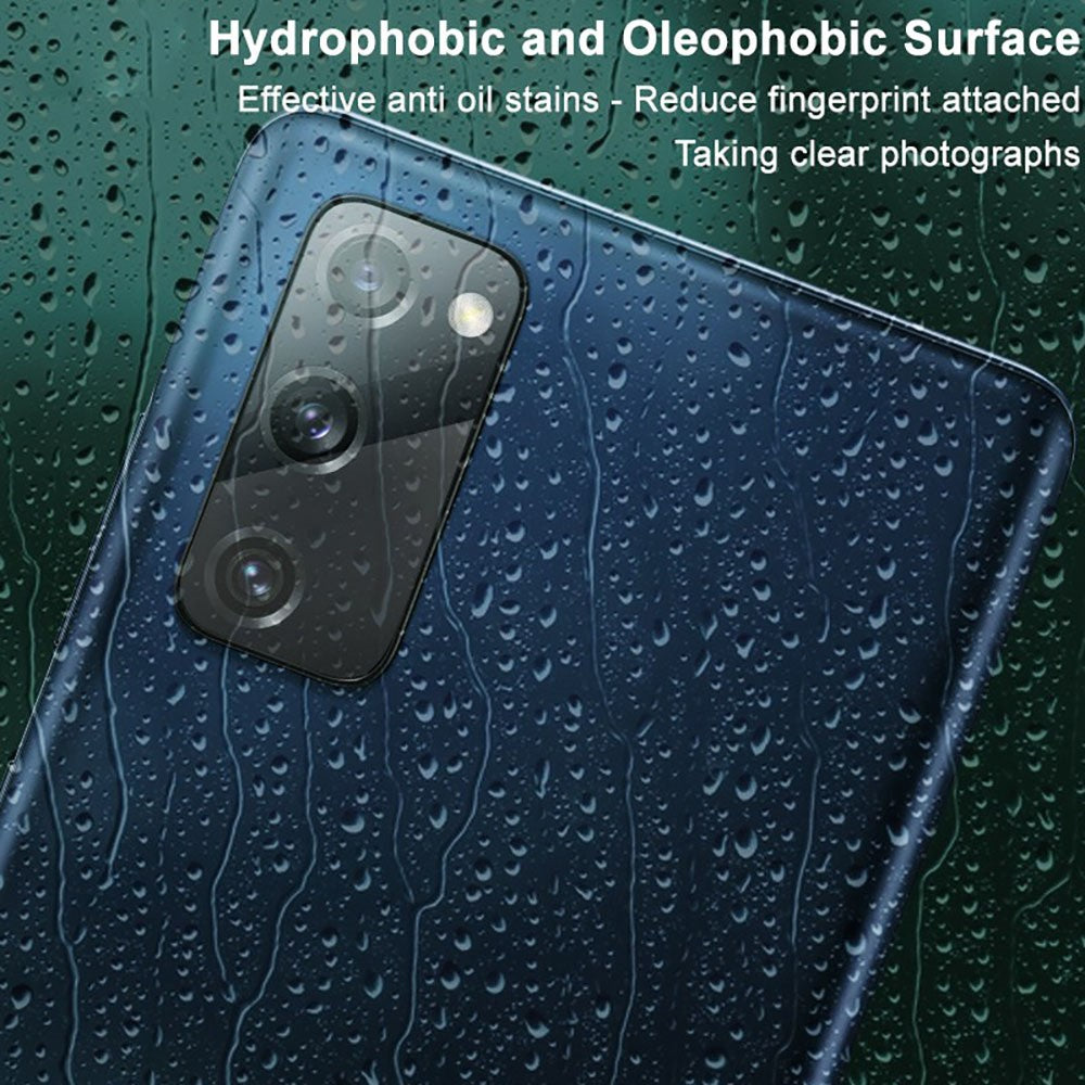 IMAK 2-pak gennemsigtig kameralinsefilm i glas til Samsung Galaxy S20 FE/S20 Fan Edition/S20 FE 5G/S20 Fan Edition 5G/S20 Lite/S20 FE 2022