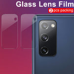IMAK 2-pak gennemsigtig kameralinsefilm i glas til Samsung Galaxy S20 FE/S20 Fan Edition/S20 FE 5G/S20 Fan Edition 5G/S20 Lite/S20 FE 2022