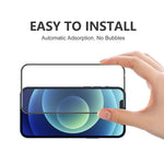 ENKAY HAT PRINCE Full Glue Complete Covering Tempered Glass Screen Protector for iPhone 12 Pro / iPhone 12