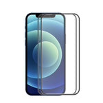 2Pcs / Set ENKAY HAT PRINCE Full Glue Complete Covering Tempered Glass Screen Protector for iPhone 12 Pro / iPhone 12