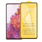 Full Covering 9D Tempered Glass Screen Protector (Side Glue) for Samsung Galaxy S20 FE 4G / 5G / 2022 / S20 Lite / S20 FE 2022