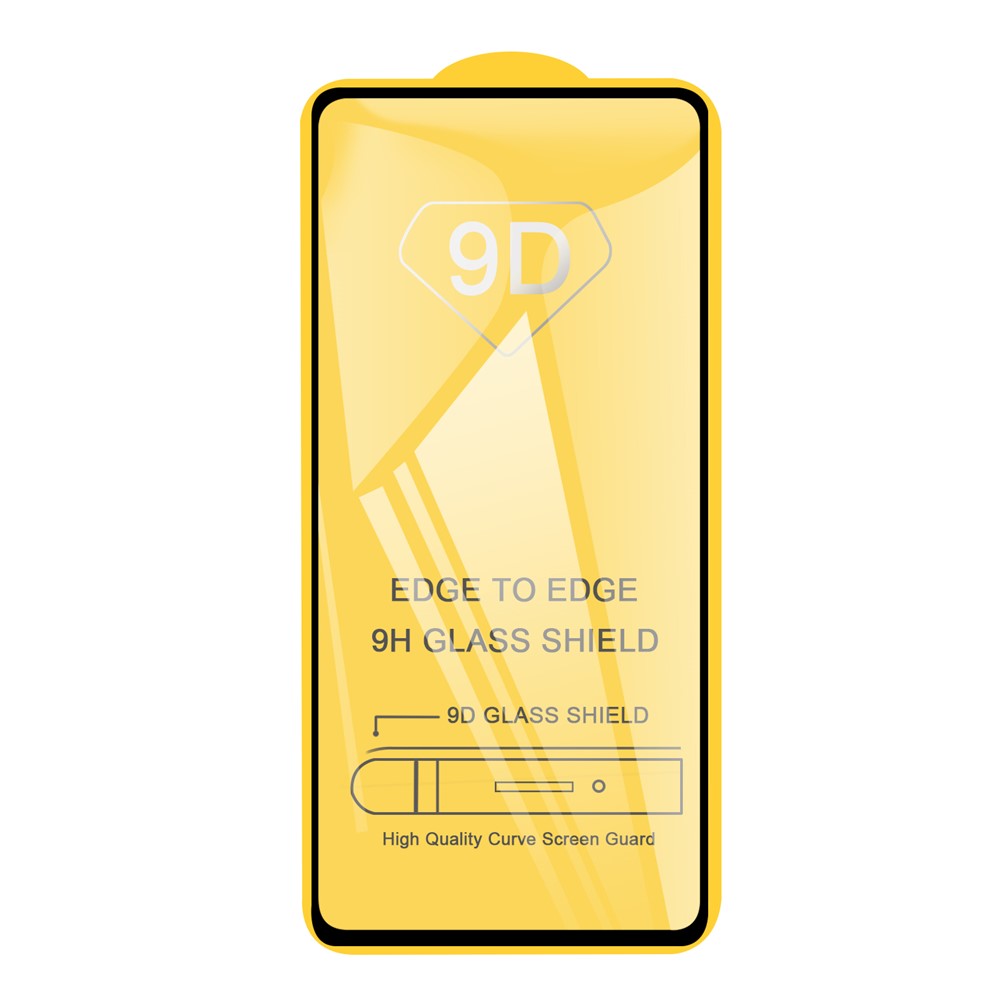 Full Covering 9D Tempered Glass Screen Protector (Side Glue) for Samsung Galaxy S20 FE 4G / 5G / 2022 / S20 Lite / S20 FE 2022