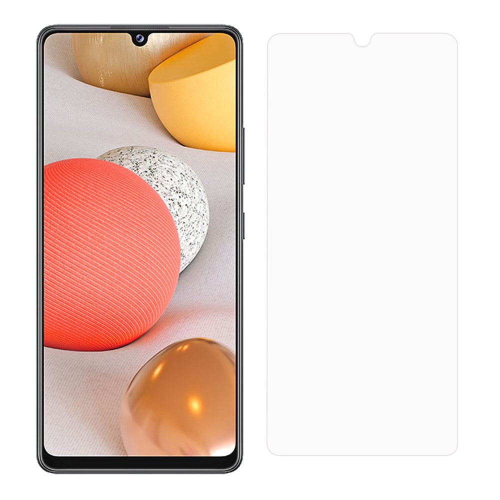 2.5D Arc Edge hærdet glas skærmbeskyttelsesfilm til Samsung Galaxy A42 5G