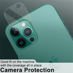 IMAK HD Lens Protector Integrated Glass Lens Film + Lens Cap for iPhone 12 Pro Max