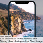 IMAK HD Lens Protector Integrated Glass Lens Film + Lens Cap for iPhone 12 Pro Max