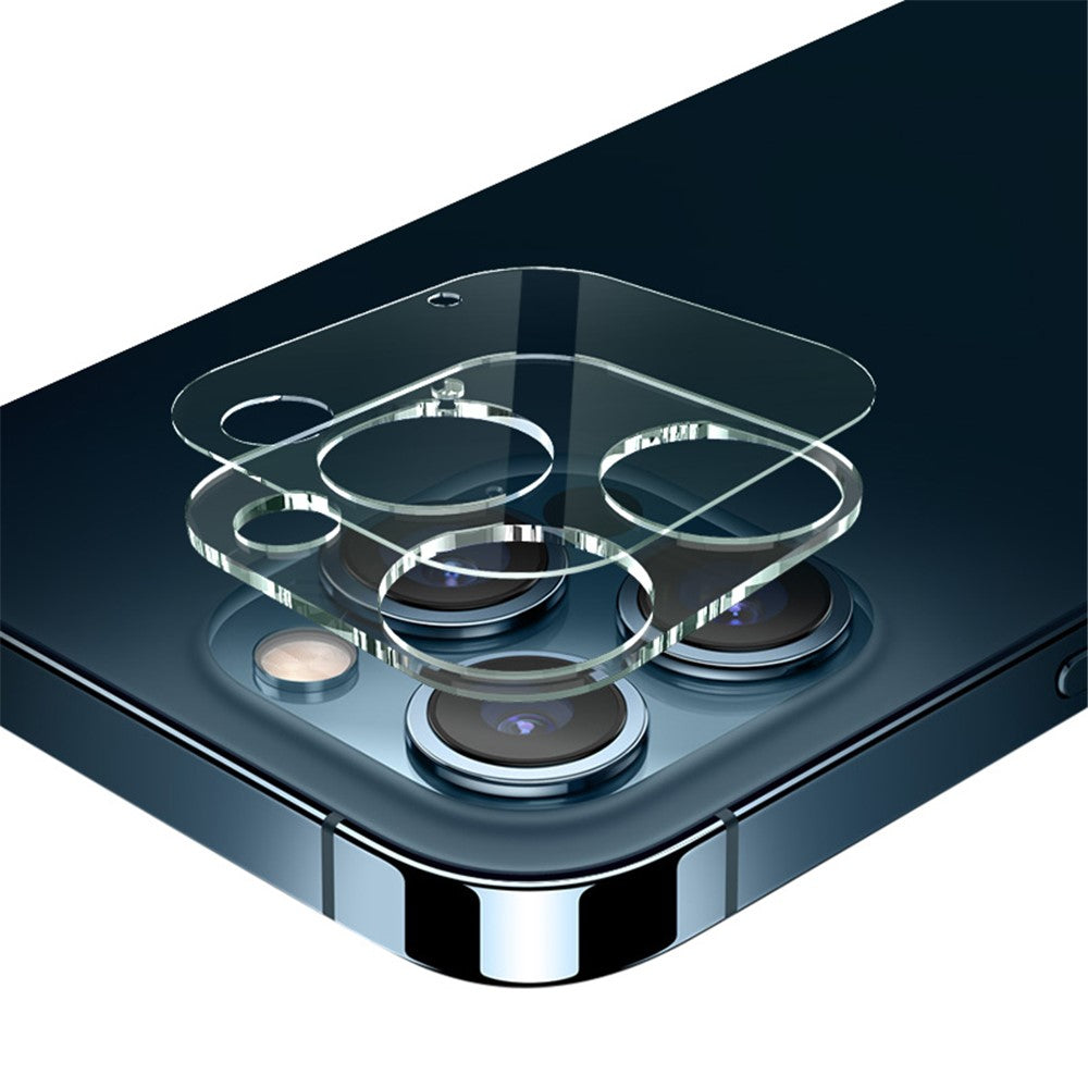 IMAK HD Lens Protector Integrated Glass Lens Film + Lens Cap for iPhone 12 Pro Max