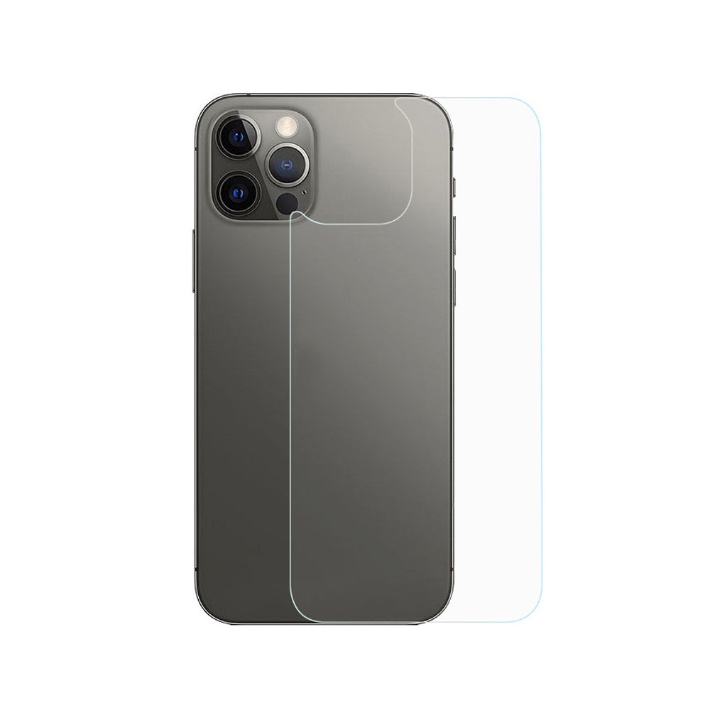 Ultraskarp bagsidebeskytter i hærdet glas til iPhone 12 Pro/12 Eksplosionssikker film