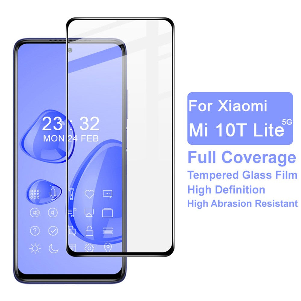 IMAK Pro+-serien fullstorleks härdat glasskärmfilm för Xiaomi Mi 10T 5G / Mi 10T Pro 5G / Mi 10T Lite 5G / Redmi K30S / Redmi Note 9 Pro 5G