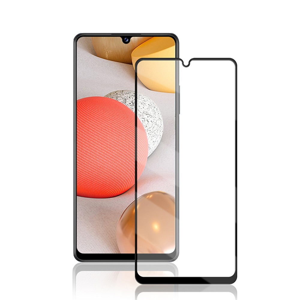 MOCOLO Full Glue Silk Printing Complete Covering Tempered Glass Screen Protector for Samsung Galaxy A42 5G