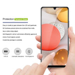 MOCOLO Full Glue Silk Printing Complete Covering Tempered Glass Screen Protector for Samsung Galaxy A42 5G