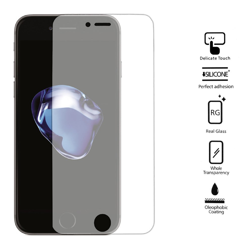 Anti-peep Privacy Tempered Glass Screen Protector 0.3mm Arc Edge for iPhone SE 2 (2020)/SE (2022)/8/7 4.7 inch