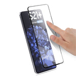 MOCOLO for Samsung Galaxy S21+ Silk Print Full Glue HD Tempered Glass Full Size Screen Film
