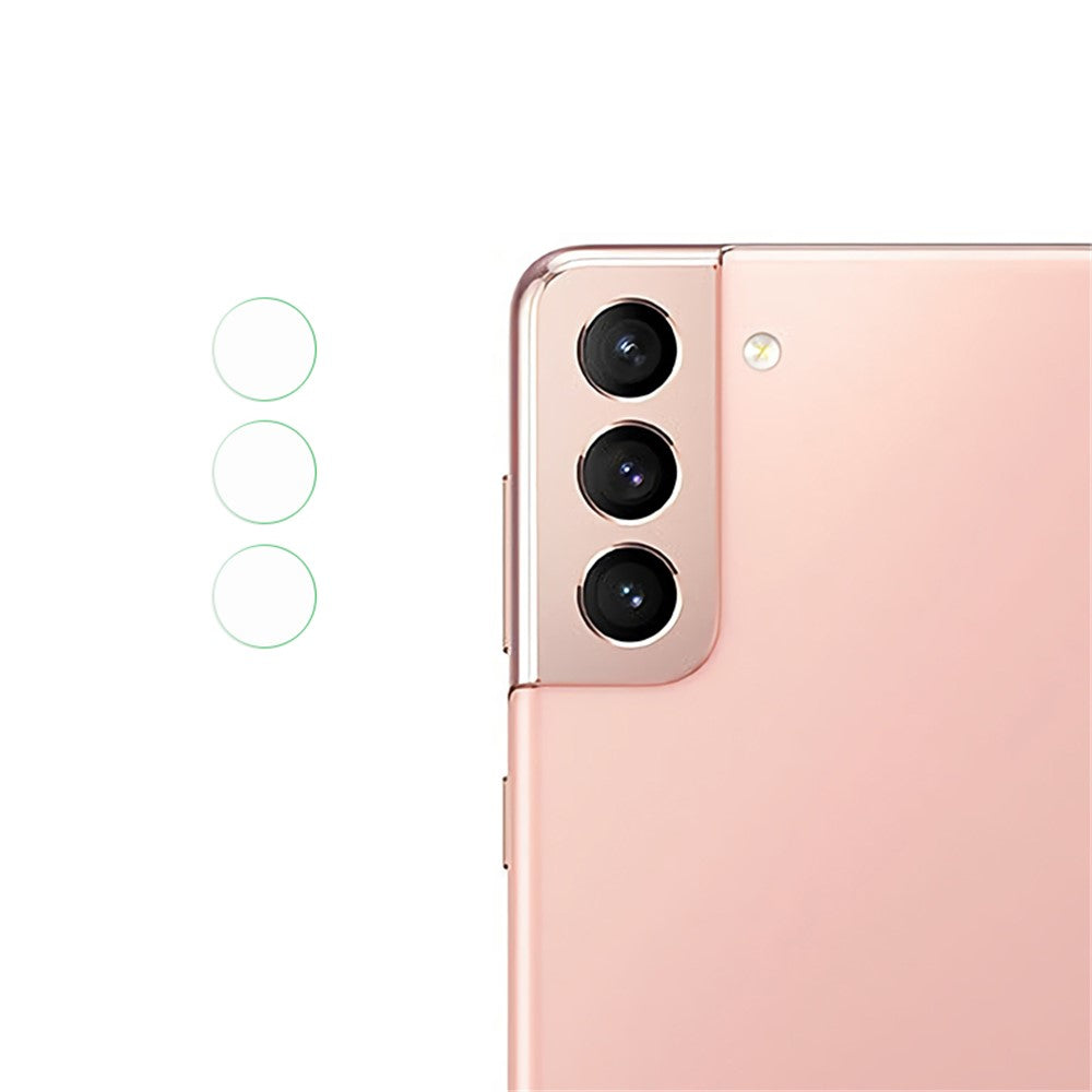 Skyddsfilm i härdat glas för kameralinsen till Samsung Galaxy S21 4G/5G