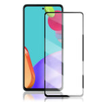 MOCOLO dobbeltsidet skærmbeskyttelse til Samsung Galaxy A51 4G / 5G / A52 4G / 5G / A52s 5G / A53 5G, fulddækkende fuldlimet silkprint HD-hærdet beskyttelsesglas