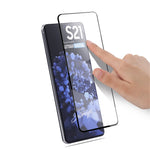 MOCOLO Silk Printing HD Tempered Glass Full Glue Full Coverage Screen Protector Film for Samsung Galaxy S21 4G / 5G