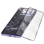 MOCOLO Silk Printing HD Hærdet Glas Fuld Lim Fuld Dækning Skærmbeskyttelsesfilm til Samsung Galaxy S21 4G / 5G