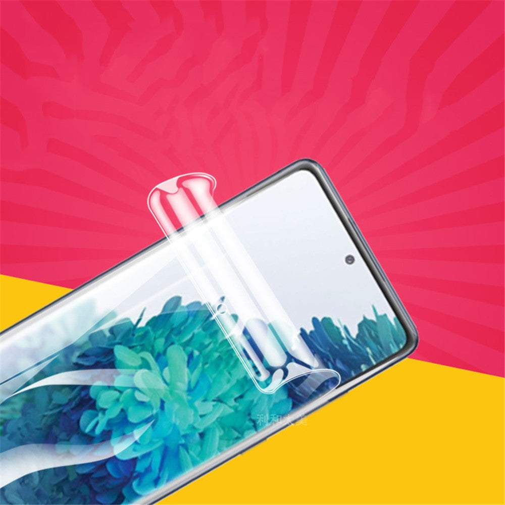 Full Coverage Anti-Explosion Soft Hydrogel TPU Screen Protector for Samsung Galaxy S21+ 5G