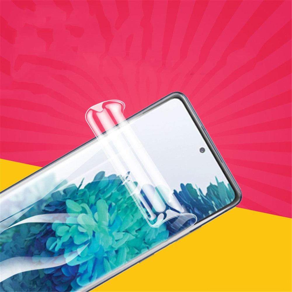 Fuld dækning eksplosionssikker blød hydrogel TPU skærmbeskytter til Samsung Galaxy S21 4G/5G