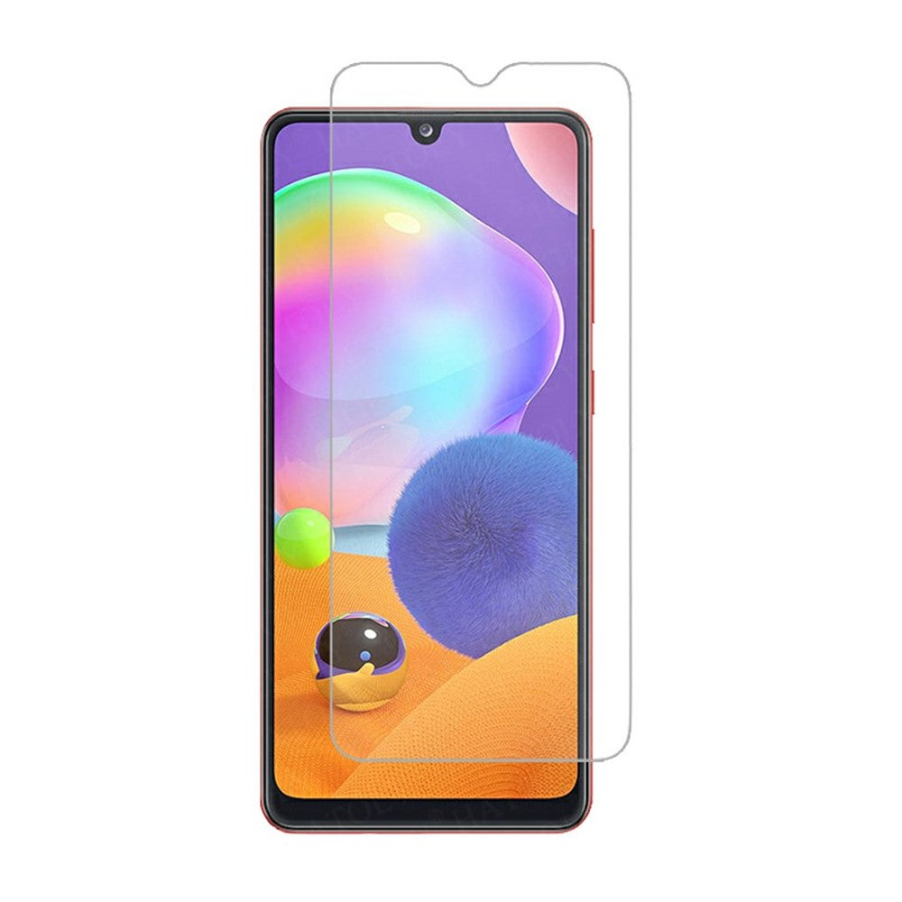 Stødabsorberende ultratynd 0,3 mm buet kant hærdet glas skærmbeskytterfilm til Samsung Galaxy A32 5G / M32 5G