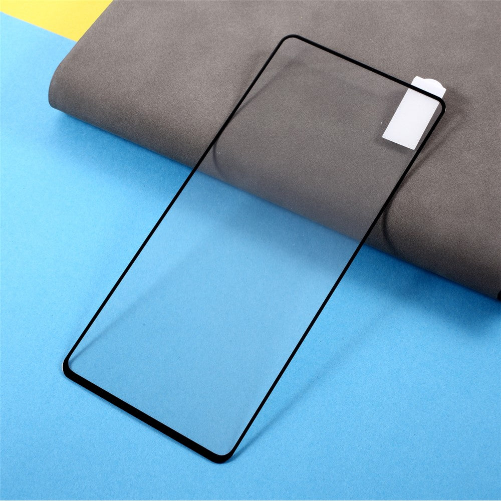 Full Coverage Silk Printing Tempered Glass Screen Protective Film [Full Glue] for Samsung Galaxy A72 5G / A72 4G