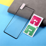 Full Coverage Silk Printing Tempered Glass Screen Protective Film [Full Glue] for Samsung Galaxy A72 5G / A72 4G