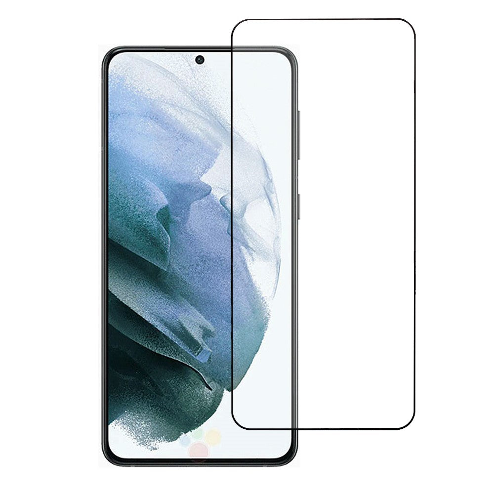 Full Coverage Silk Printing Tempered Glass Screen Protective Film [Full Glue] for Samsung Galaxy S21+ 5G