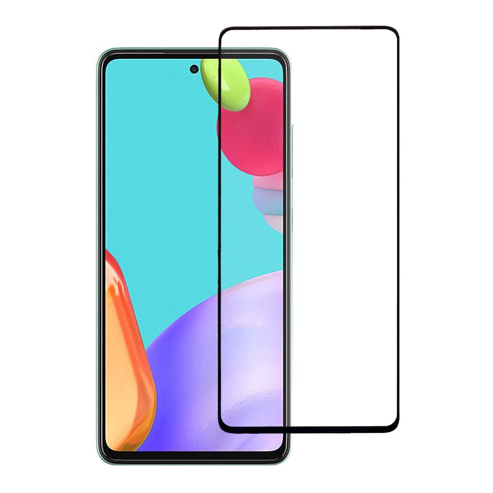 RURIHAI 2.5D Solid Defense Härdat Glas Skärmskyddsfilm för Samsung Galaxy A52 4G/5G / A52s 5G