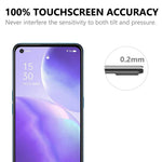 Fullt lim i full storlek för Oppo Reno5 5G/ Reno5 4G/ Reno5 K/Find X3 Lite skärmskydd i härdat glas