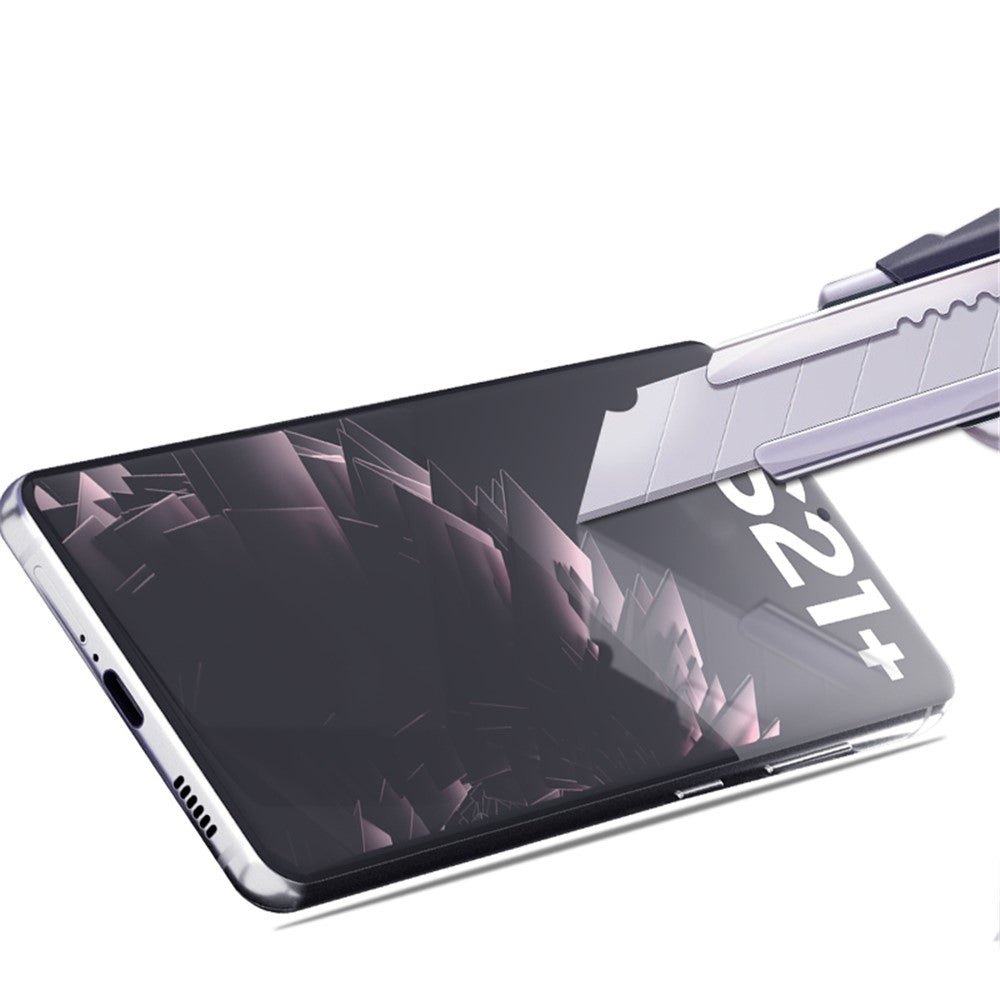 MOCOLO Complete Covering 3D Curved [Side Glue] Tempered Glass Screen Protector for Samsung Galaxy S21 Plus 5G