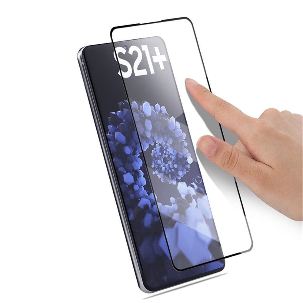 MOCOLO Complete Covering 3D Curved [Side Glue] Tempered Glass Screen Protector for Samsung Galaxy S21 Plus 5G