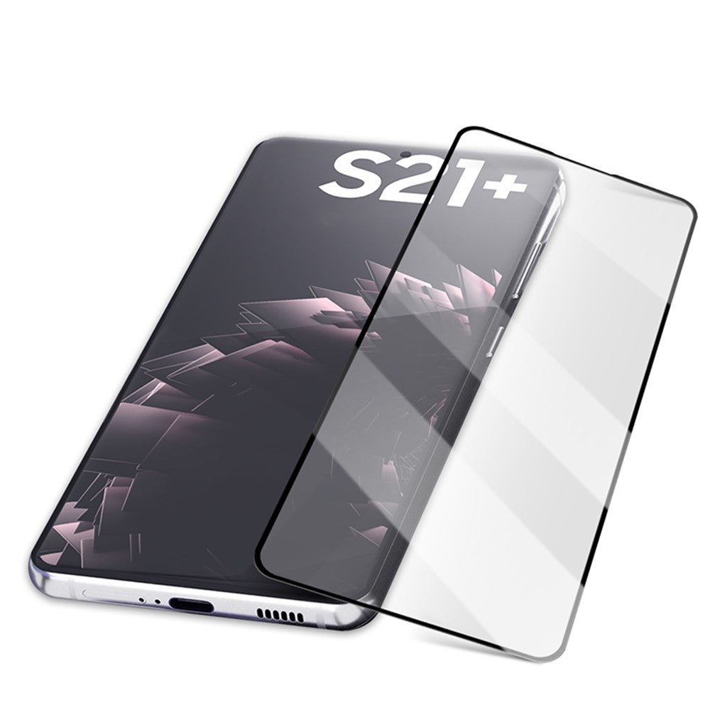MOCOLO Complete Covering 3D Curved [Side Glue] Tempered Glass Screen Protector for Samsung Galaxy S21 Plus 5G