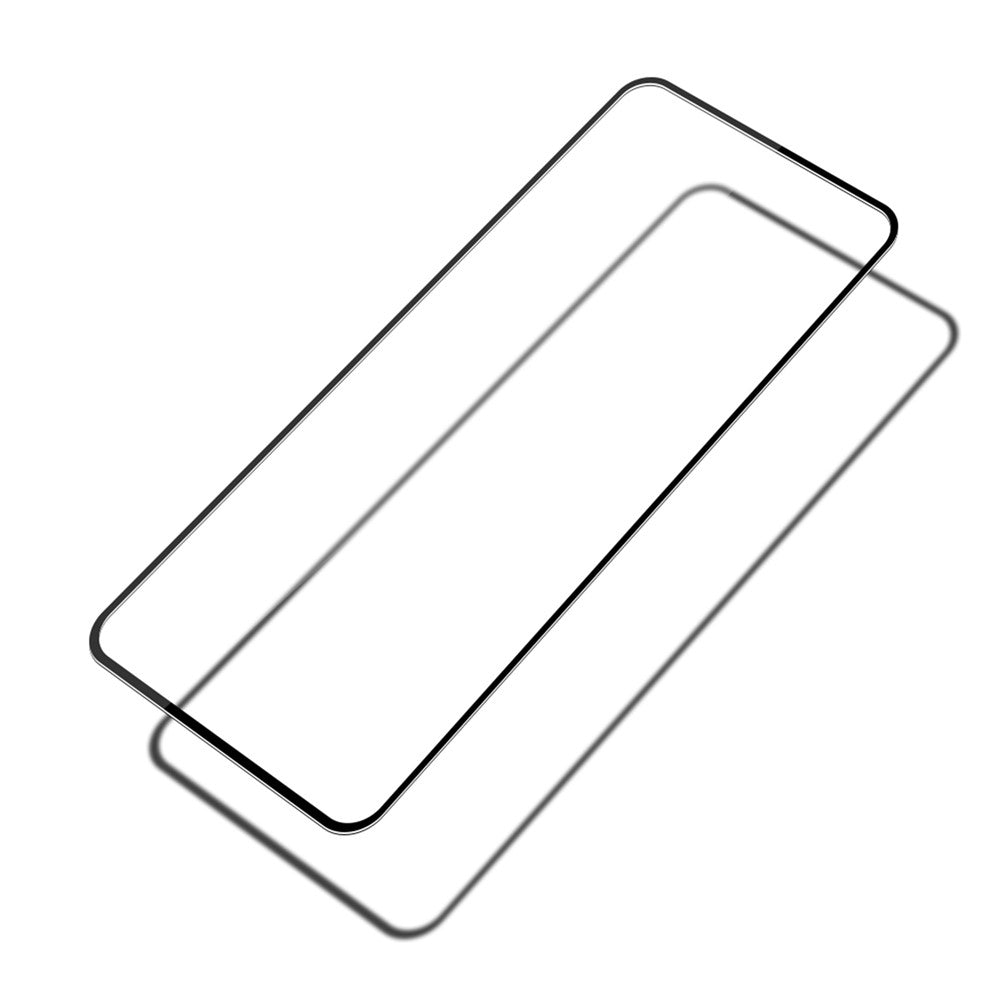 PINWUYO eksplosionssikker, fingeraftryksafvisende hærdet glasfilm, fuldskærmsfilm med fuld klæbeflade til Samsung Galaxy S21 4G/5G