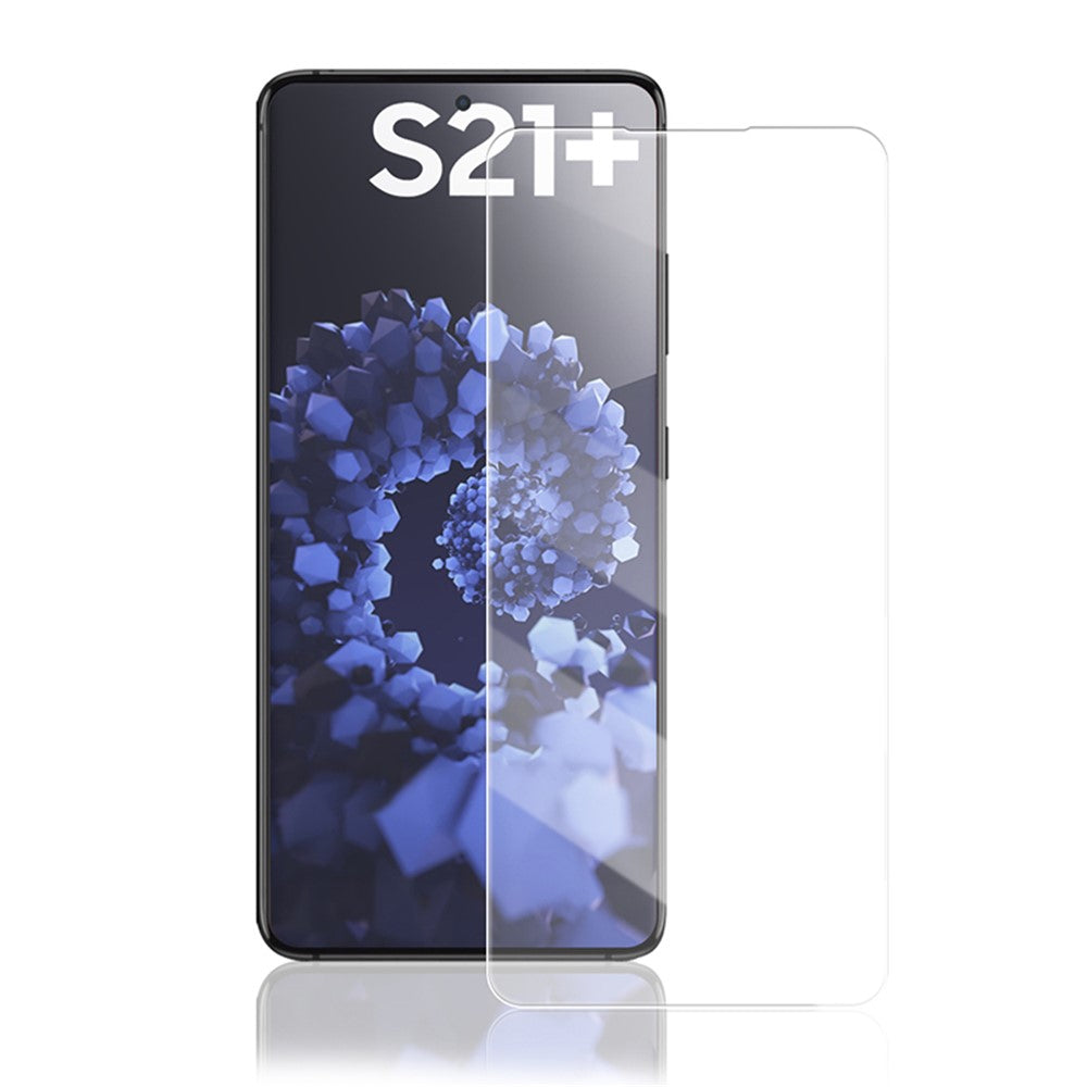 MOCOLO UV-härdat glasfilm 3D-böjt [heltäckande] skärmskydd för Samsung Galaxy S21+ 5G